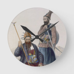 Reloj Redondo Mediano Principales verdugo y ayudante de su majestad