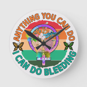 Reloj Redondo Mediano Pro-Choice