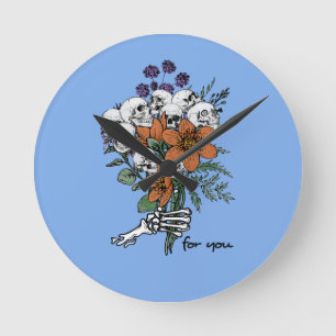 Reloj Redondo Mediano Profundo En Mis Huesos Por Ti