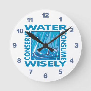 Reloj Redondo Mediano Protección de agua