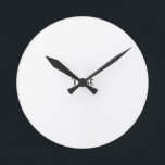 Reloj Redondo Mediano prueba<br><div class="desc">blanco de reloj redondo de prueba</div>