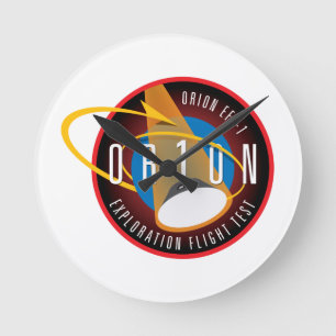 Reloj Redondo Mediano Prueba de vuelo de exploración de Orion-1