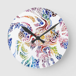 Reloj Redondo Mediano Psiquiátrico vs espíritu
