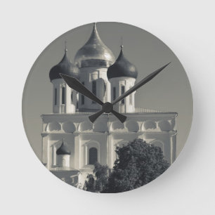 Reloj Redondo Mediano Pskov Kremlin and Trinity Cathedral