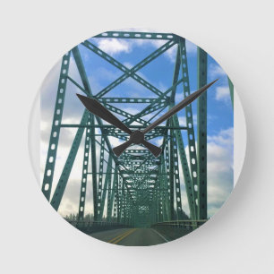 Reloj Redondo Mediano Puente Astoria-Megler, Astoria, Oregón