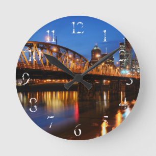 Reloj Redondo Mediano Puente de Hawthorne