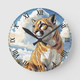 Reloj Redondo Mediano Puma I Cougar
