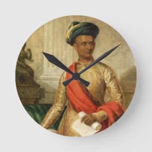 Reloj Redondo Mediano Purniya, principal ministro de Mysore, c.1801