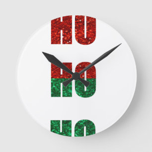 Reloj Redondo Mediano purpurina to