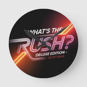 Reloj Redondo Mediano ¿Qué es The Rush? Portada de Deluxe Edition
