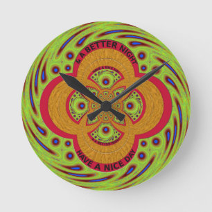 Reloj Redondo Mediano Que tengas un buen día