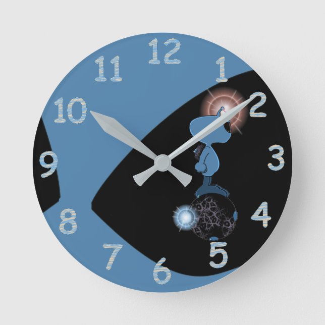 Reloj Redondo Mediano Qwiby (Anverso)