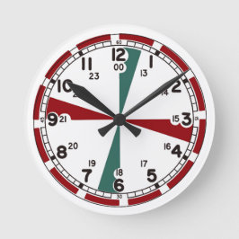Reloj Redondo Mediano Radio silence clock