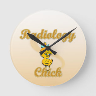 Reloj Redondo Mediano Radiology Chick