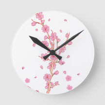 Rama de Sakura Flor de Cerezo Rosa Arte