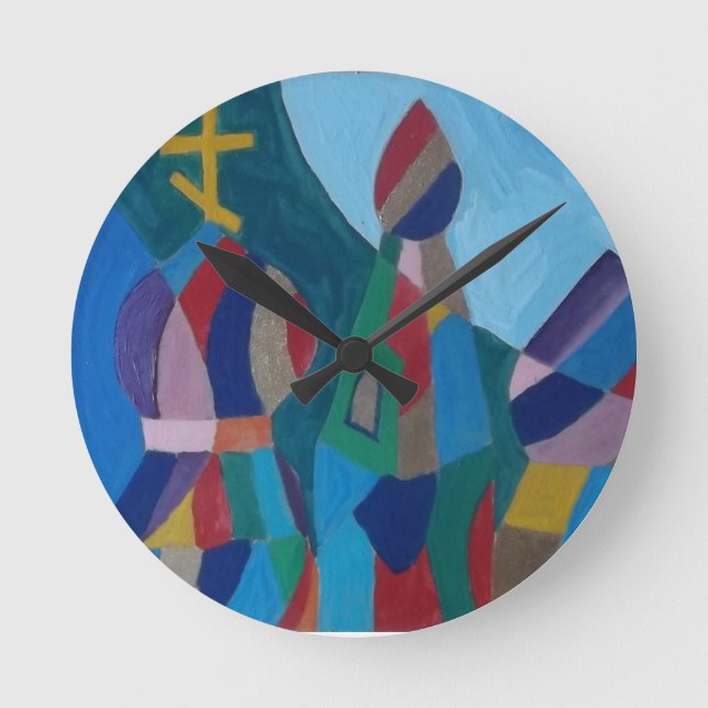 Reloj Redondo Mediano Raphael С anossa Iglesia Ortodoxa (Anverso)