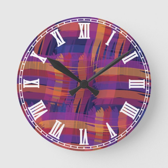 Reloj Redondo Mediano Rayos (Anverso)