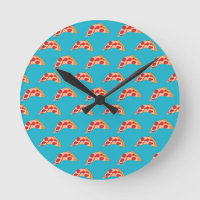 Rebanada de pizza de pepperoni con queso Vaporwave