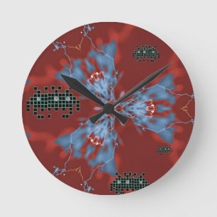 Reloj Redondo Mediano Rebobinar