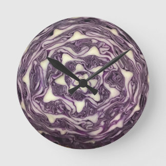Reloj Redondo Mediano Red Cabbage