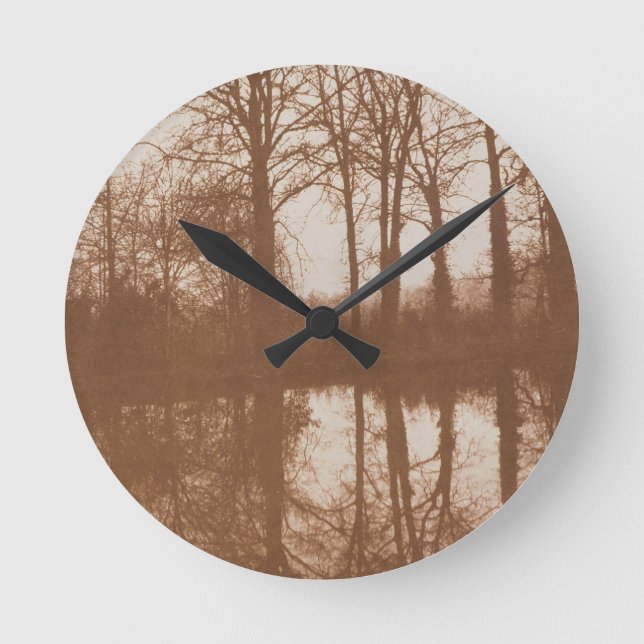 Reloj Redondo Mediano Reflections, 1843 (sepia photo) (Anverso)