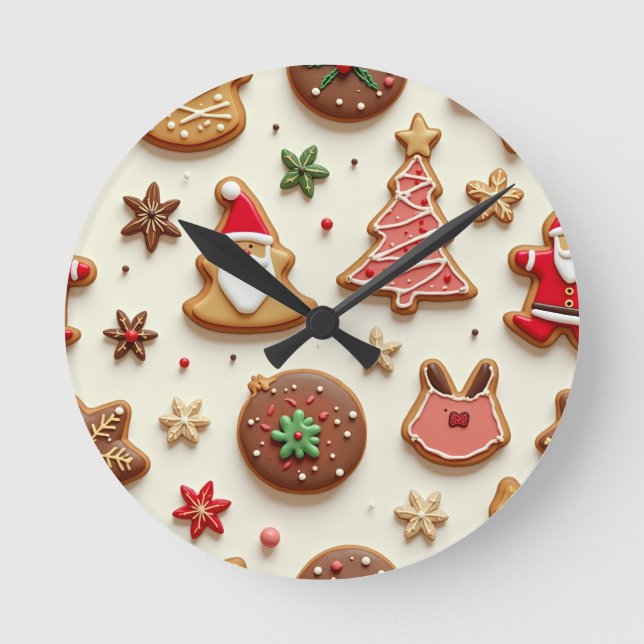 Reloj Redondo Mediano Regalo de navidades (Anverso)