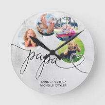 Regalo para papá nietos Collage de fotos abuelo