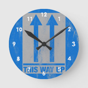 Reloj Redondo Mediano Registro de salida