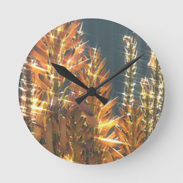 Reloj Redondo Mediano Rellenar El Rastreador (Anverso)