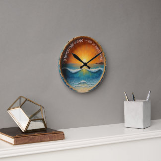 Reloj Redondo Mediano Relógio criativo