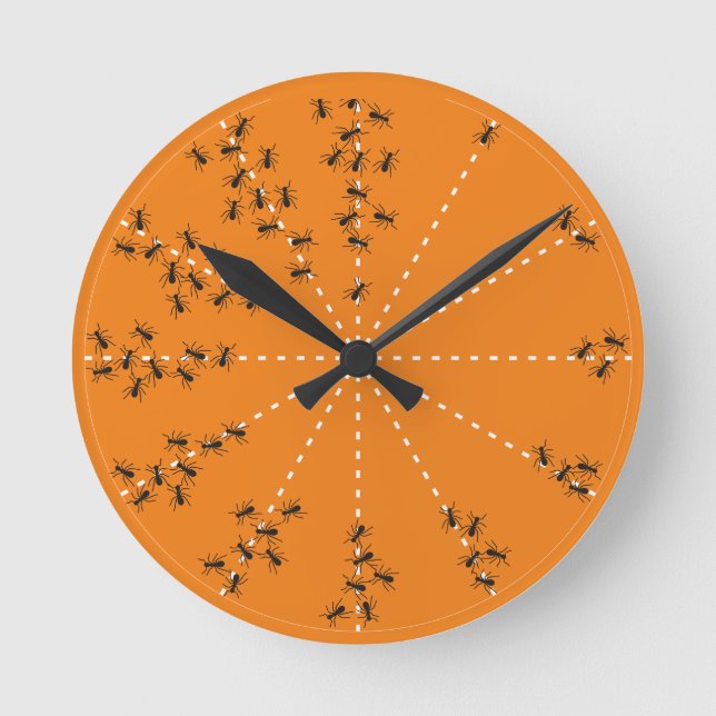 RELOJ REDONDO MEDIANO RELÓGIO DE PAREDE FORMIGAS (Anverso)