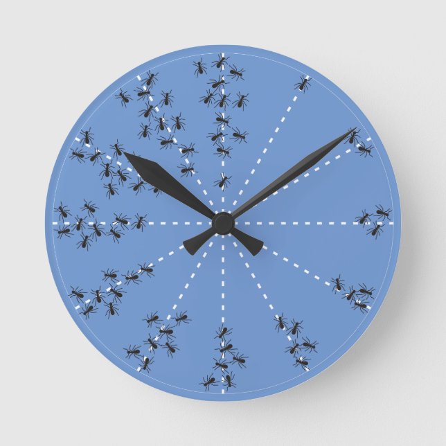 RELOJ REDONDO MEDIANO RELÓGIO DE PAREDE FORMIGAS (Anverso)