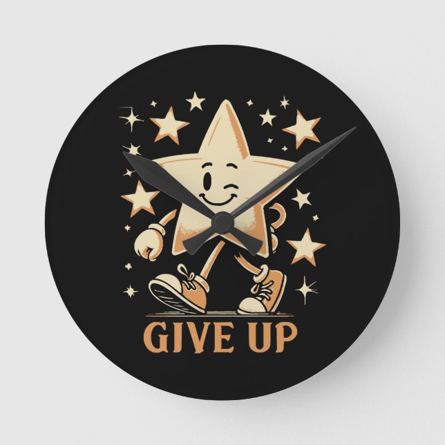 Reloj Redondo Mediano Renunciar (Anverso)