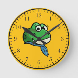 Reloj Redondo Mediano Resi the Frog