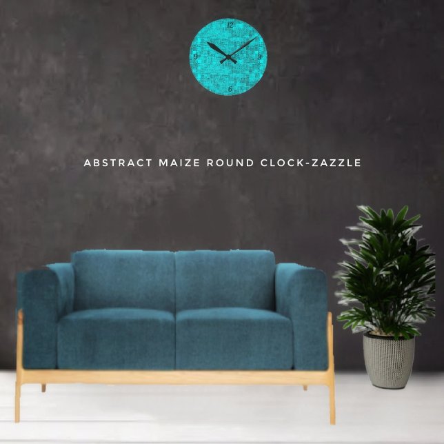 Reloj Redondo Mediano Resumen de maíz (Subido por el creador)