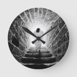 Reloj Redondo Mediano Resurrección de Jesucristo