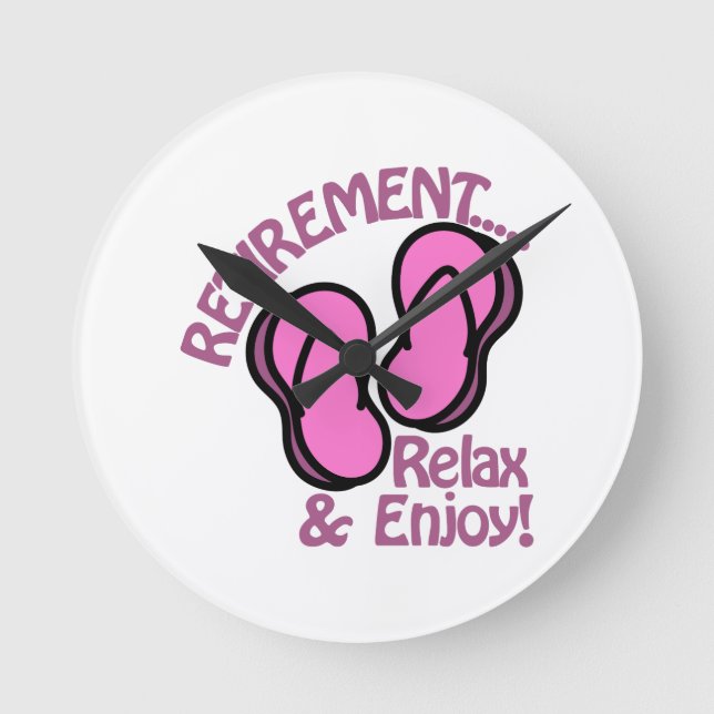 Reloj Redondo Mediano Retiro (Anverso)