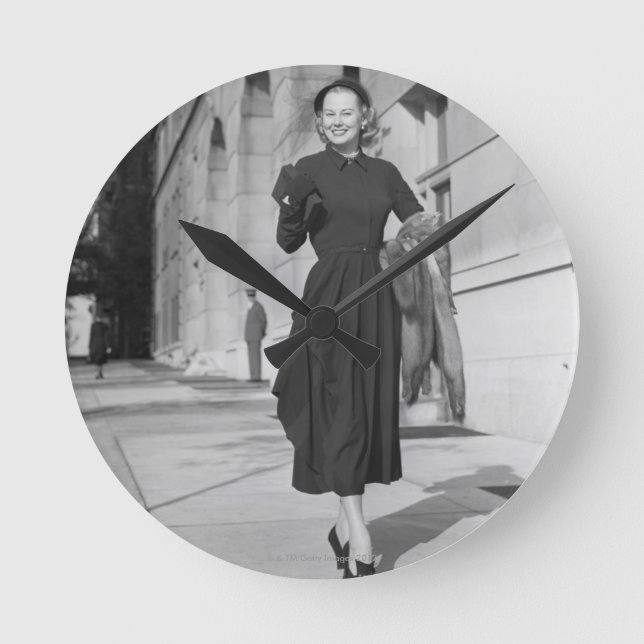 Reloj Redondo Mediano Retrato (Anverso)