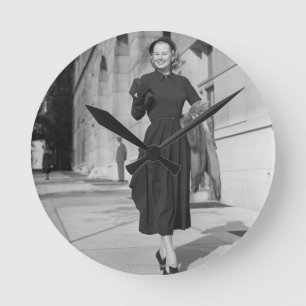 Reloj Redondo Mediano Retrato