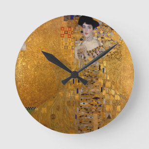 Reloj Redondo Mediano Retrato de Adele Bloch Bauer