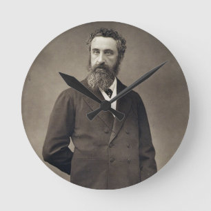 Reloj Redondo Mediano Retrato de Edward Roberto Bulwer-Lytton, 1r conde