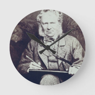Reloj Redondo Mediano Retrato de sir Edwin Landseer (1802-73) (albumen
