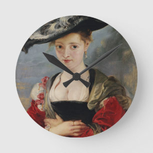 Reloj Redondo Mediano Retrato de Susana Lunden (?) (cubo de Le Chapeau