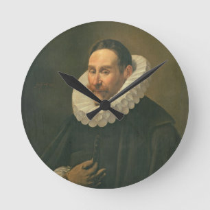 Reloj Redondo Mediano Retrato de un Caballero, 1578