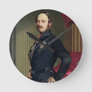 Reloj Redondo Mediano Retrato del Príncipe Alberto (1819-61) 1859