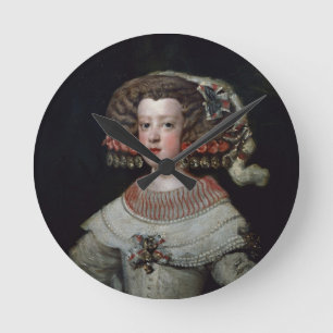 Reloj Redondo Mediano Retrato fut de Maria Teresa de la infanta de los