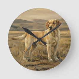 Reloj Redondo Mediano Retriever de Labrador