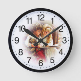 Reloj Redondo Mediano Retro infantil