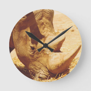 Reloj Redondo Mediano Rhinoceros