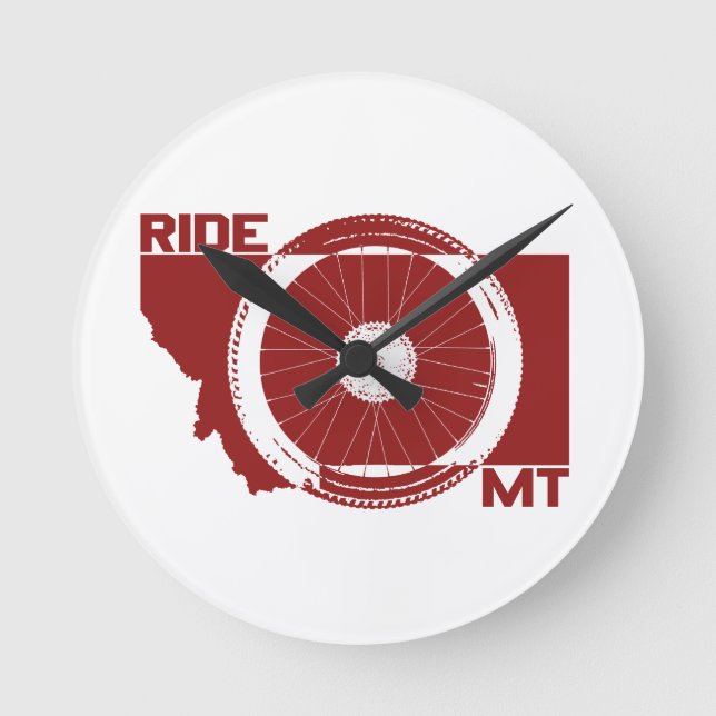 Reloj Redondo Mediano Ride Montana (Anverso)